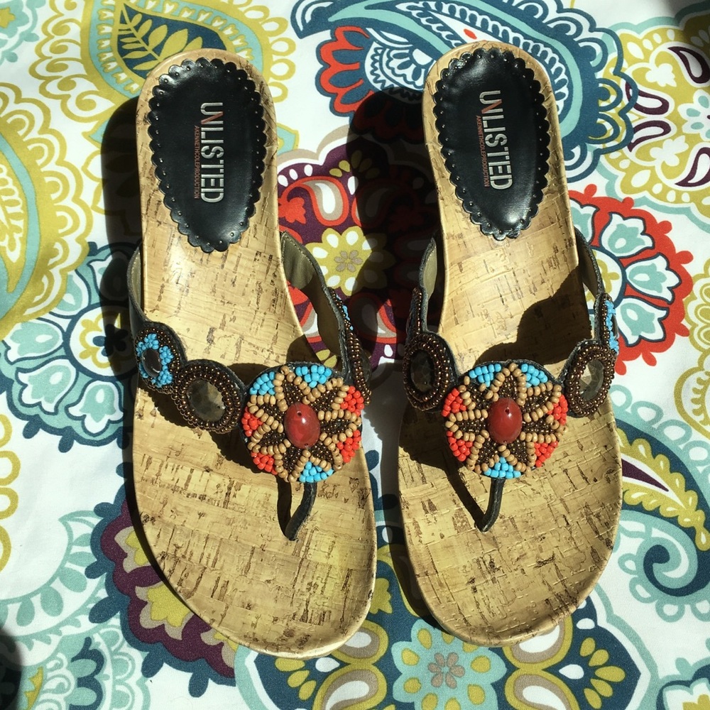 Unlisted Embellished Wedges